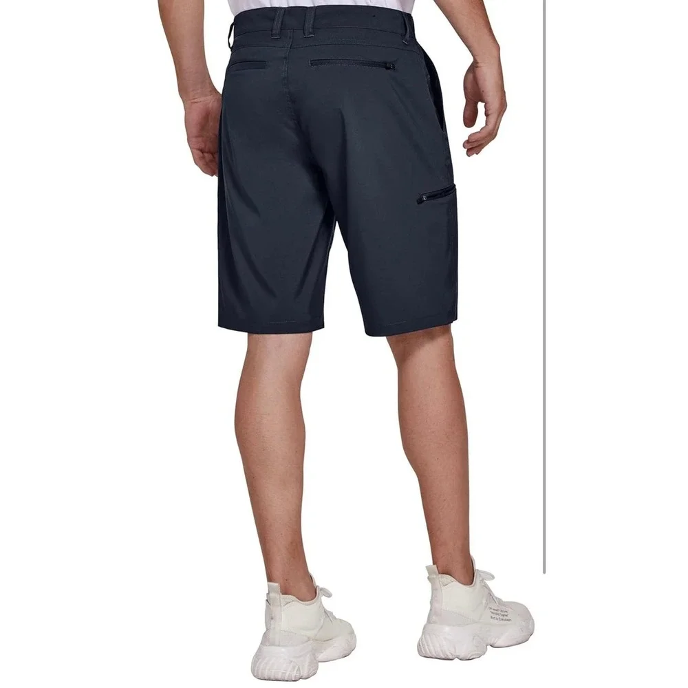 ULI Men's Golf Hybrid Dress Shorts‎ Casual Summer Stretch Flat Front Lightweight